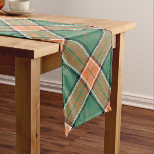 Camino De Mesa Largo Clan Pollock Tartan Long Table Runner