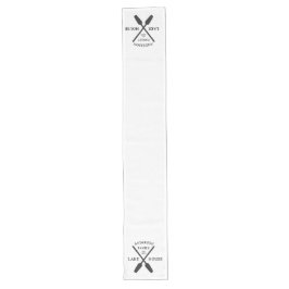 Camino De Mesa Largo Familia Personalizada Nombre Casa Lago