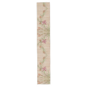 Camino De Mesa Largo Faux Bamboo Original Art Table Runner