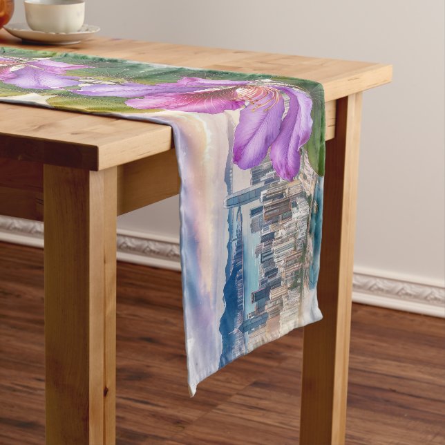 Camino De Mesa Largo Flor nacional Bauhinia (Hong Kong) | (In Situ)