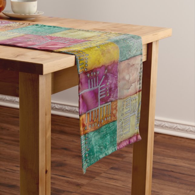 Camino De Mesa Largo Hanukkah "Lots A Menorahs" (In Situ)