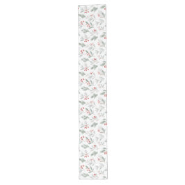 Camino De Mesa Largo Holiday Berries & Pine Table Runner – Winter