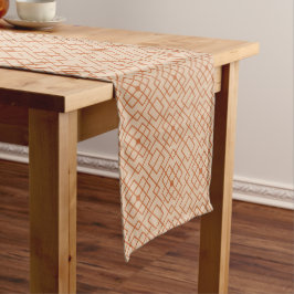 Camino De Mesa Largo Light Brown Chinese Pattern Table Runner