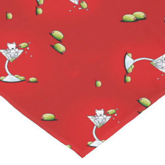 Camino De Mesa Largo Martini Westies Table Runner