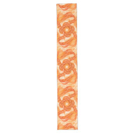 Camino De Mesa Largo Mediterranean Swirl Orange