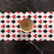 Patrón de formas de cuatro tarjetas