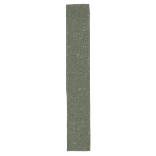 Camino De Mesa Largo Personalizable Moss Green Noise Table Runner