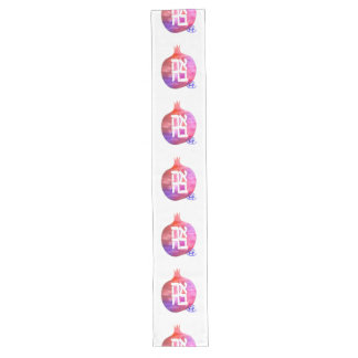 Camino De Mesa Largo Pomegranate Ahava Watercolor Art Table Runner