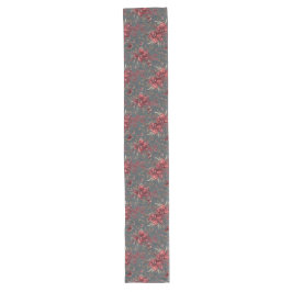 Camino De Mesa Largo Pomegranate & Olive Branch Table Runner | Berry