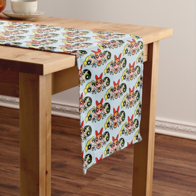 Camino De Mesa Largo powerpuff girls Long Table Runner (In Situ)