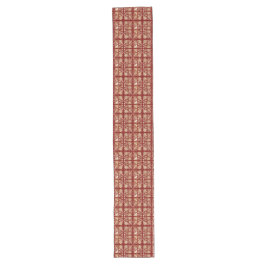 Camino De Mesa Largo Red Luxe Table Runner