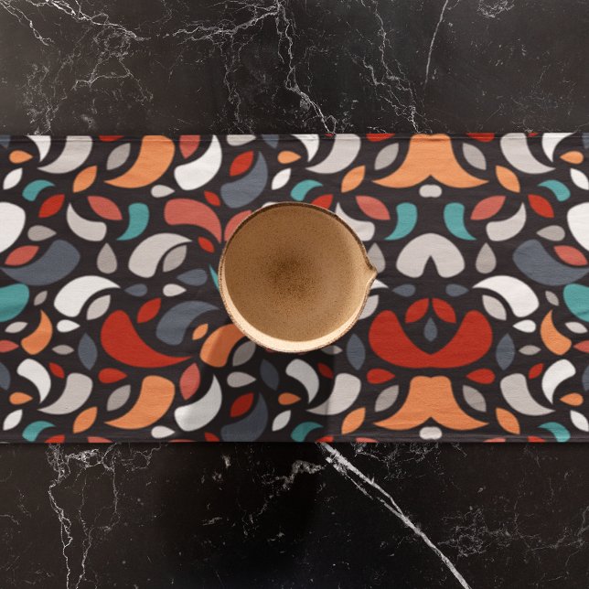 Camino De Mesa Largo Resumen Forma geométrica mínima (Table runner)