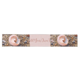 Camino De Mesa Largo Shell de bonito rosa en el Personalizado Stony Bea