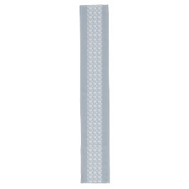Camino De Mesa Largo Stylish Charm: Grey & White Table Runner
