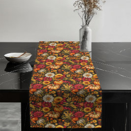 Camino De Mesa Largo Timeless Fall Floral Table Runner Tono de tierra c