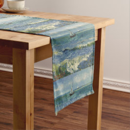 Camino De Mesa Largo Vintage Seascape cerca de Les Saintes-Maries-de-la