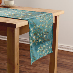 Camino De Mesa Largo Vintage Van Gogh Almond Blossom
