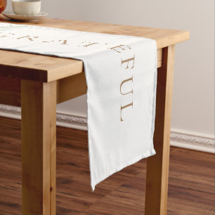 Camino De Mesa Largo Watercolor Pine Cone Thanking Table Runnder
