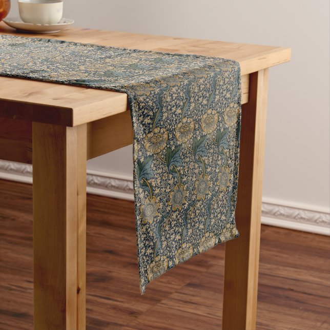 Camino De Mesa Largo William Morris: Kennet Table Runner (In Situ)