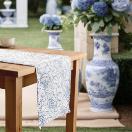 Camino De Mesa Mediano Algo Azul Antes de Hacer Fiesta de Despedida Flora