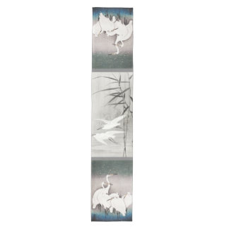Camino De Mesa Mediano Arte asiático de Egret costero