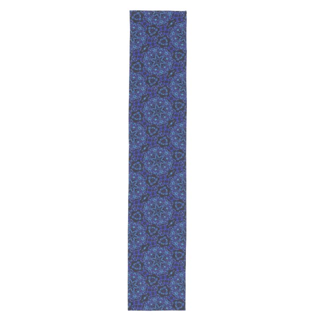 Camino De Mesa Mediano Blued Up (Anverso)