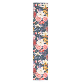Camino De Mesa Mediano Boho Floral Sofisticado