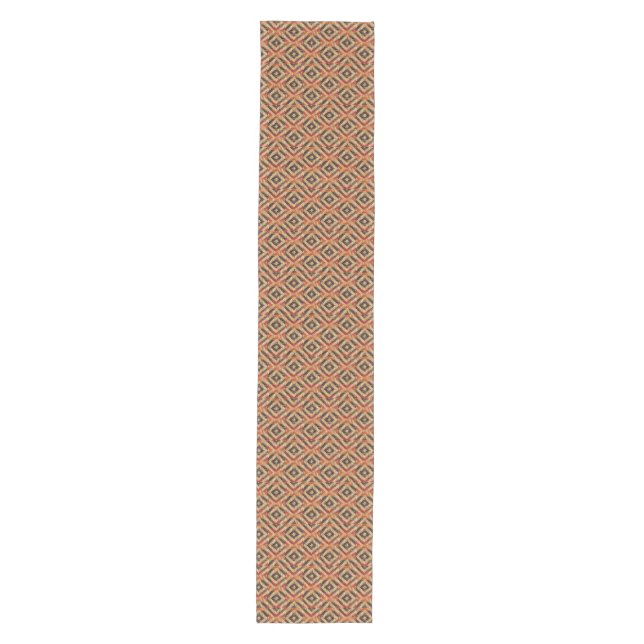 Camino De Mesa Mediano Choctaw Diamond Table Runner (Anverso)