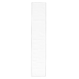 Camino De Mesa Mediano Corredor blanco personalizado de 16" X 90" para cu