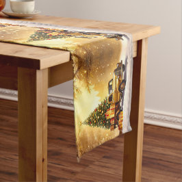 Camino De Mesa Mediano Corredor de la tabla de vacaciones del árbol de Na