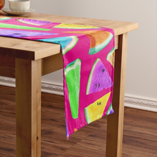 Camino De Mesa Mediano Creación de patrones de sandía 9 (In Situ)