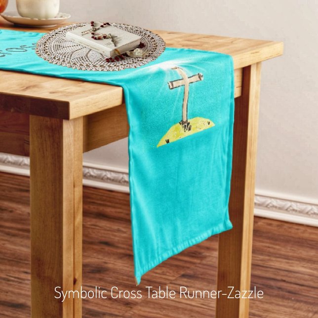 Camino De Mesa Mediano Cruz simbólica (Subido por el creador)