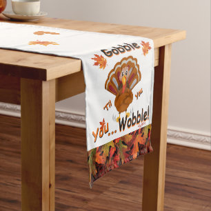 Camino De Mesa Mediano Funny Thankding Table Runner