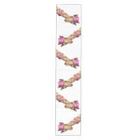 Giraffe en gorra rosa brillante