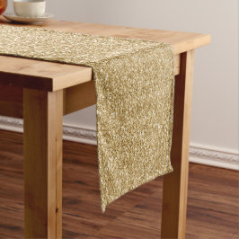 Camino De Mesa Mediano Glam Gold Purpurina Glitz