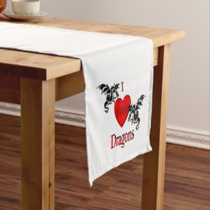Camino De Mesa Mediano I Heart Dragons