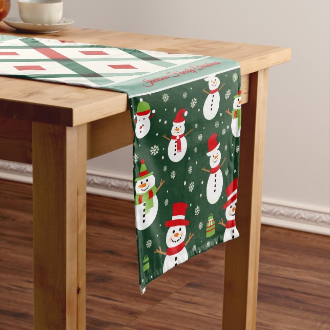 Camino De Mesa Mediano Impresión de navidades (In Situ)