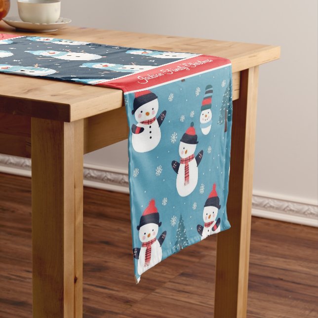 Camino De Mesa Mediano Impresión de navidades (In Situ)