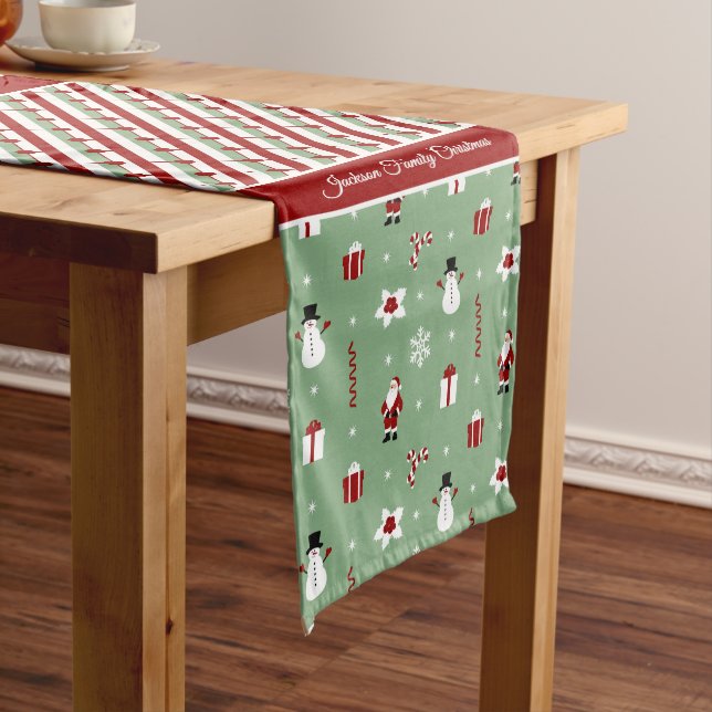 Camino De Mesa Mediano Impresiones de navidades (In Situ)