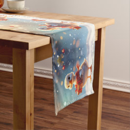 Camino De Mesa Mediano Little Duck Holiday Table Runner
