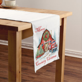 Camino De Mesa Mediano Navidades de país