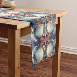 Camino De Mesa Mediano Navidades Jewel Frame Holiday Table Runner