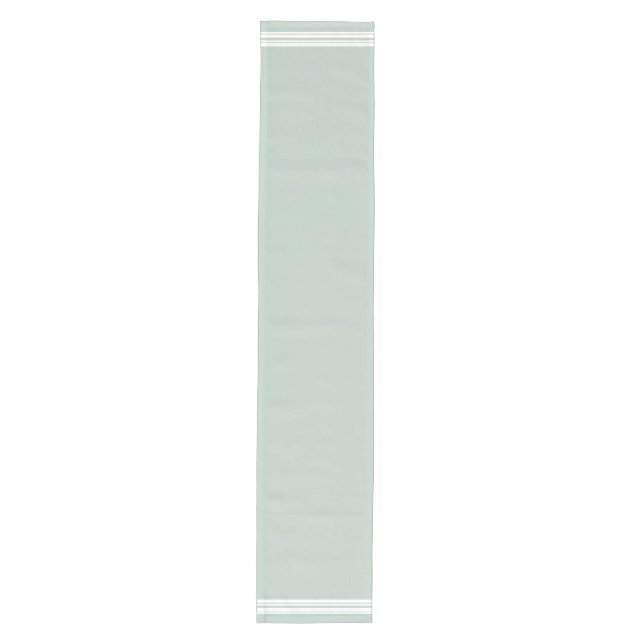 Camino De Mesa Mediano Sage French Style Stripe Table Runner (Anverso)