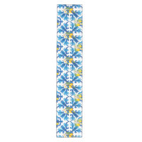 siciliano, verano, limón, mosaico, azul,