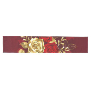 Camino De Mesa Mediano Tres Rosas Joyas
