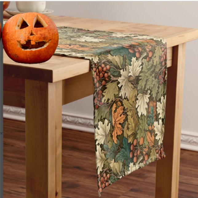 Camino De Mesa Mediano William Morris Autumn Leaves (William Morris Autumn Leaves table runner)