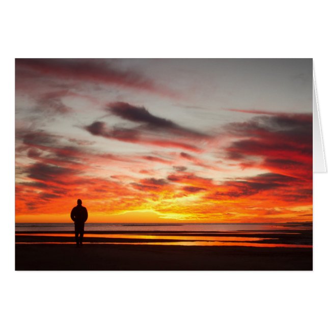 Camino del atardecer (Anverso (Horizontal))