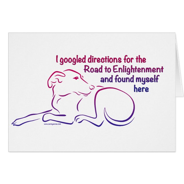 Camino del perro a la iluminación (Anverso (Horizontal))