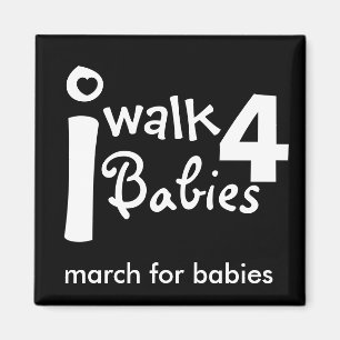 camino para el imán de los bebés