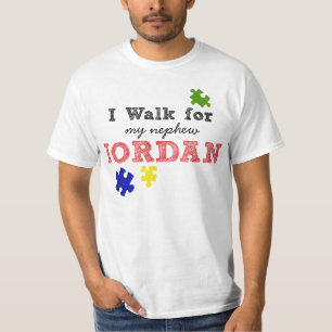 Camino para… la camiseta del autismo de Jordania